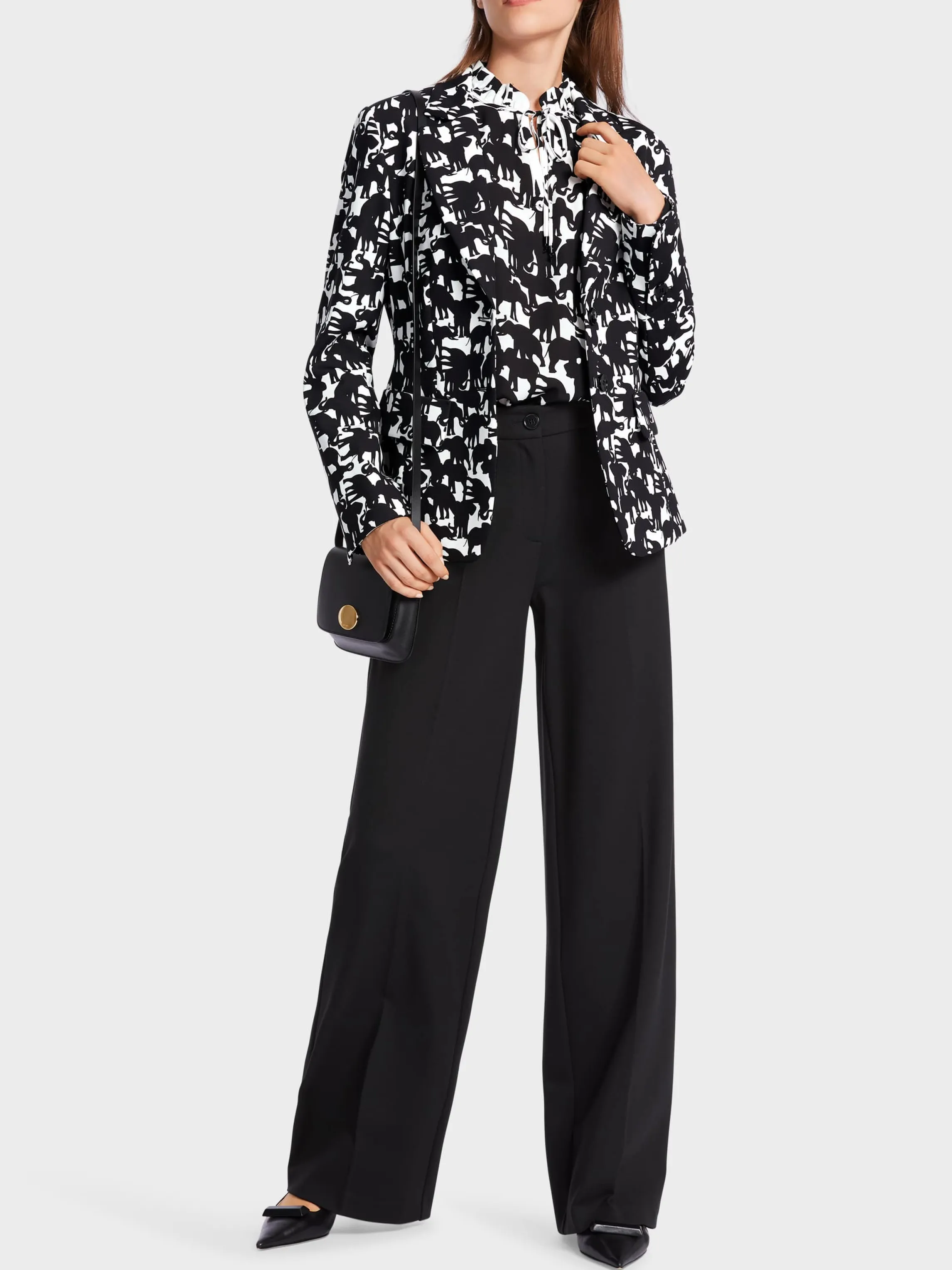 Cheap BLAZER WITH ELEPHANT MOTIF Blazer | Pantsuits