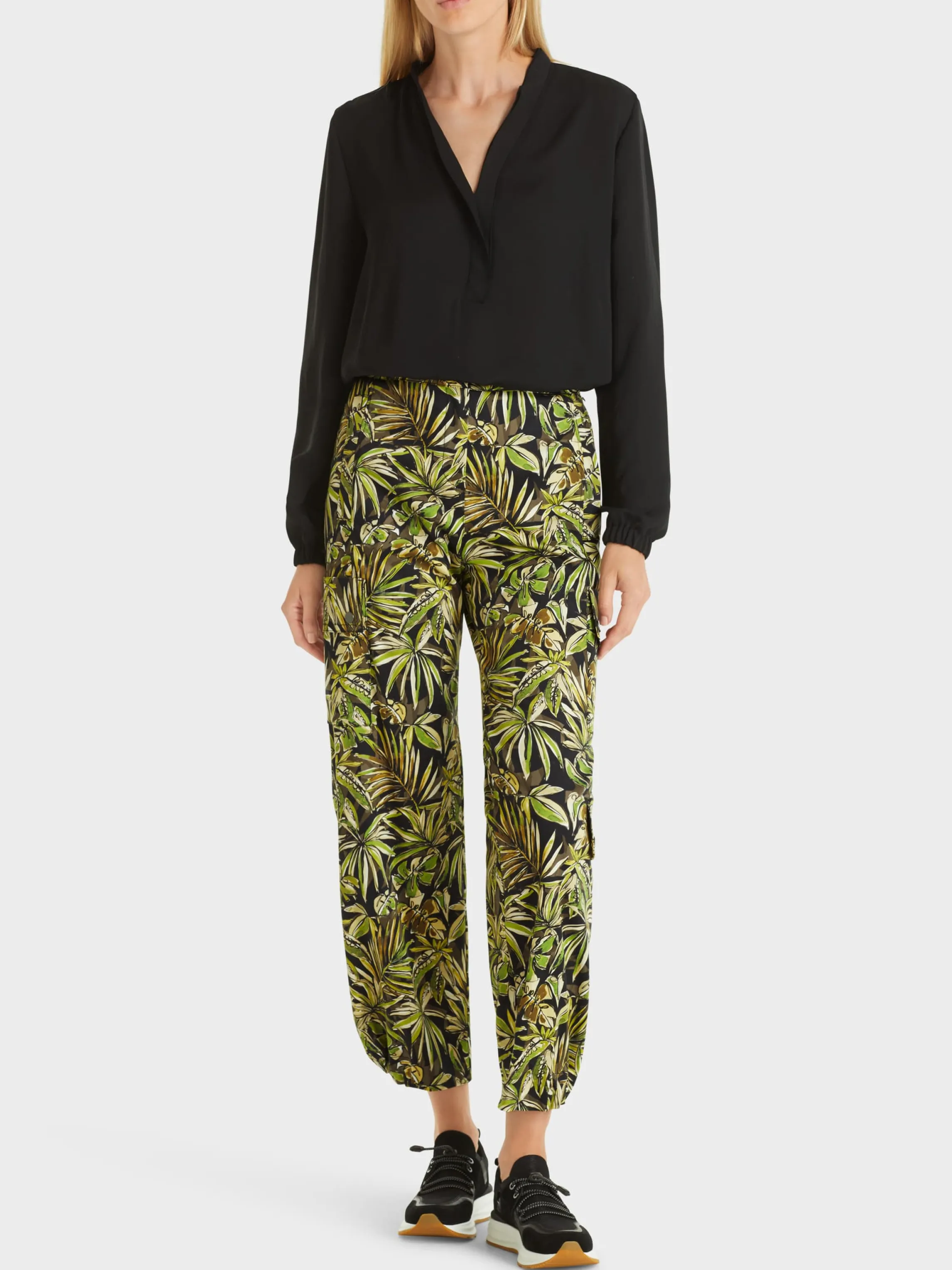 Outlet CARGO PANTS RENTON WITH FLORAL PRINT Pants