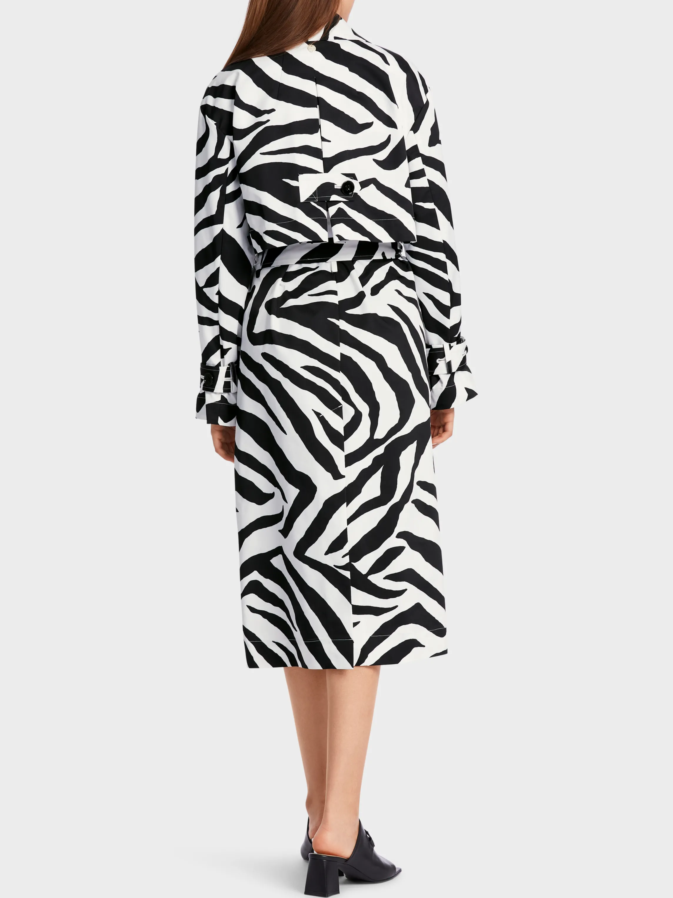 Cheap COAT WITH ZEBRA PRINT Coats & Outdoorjackets