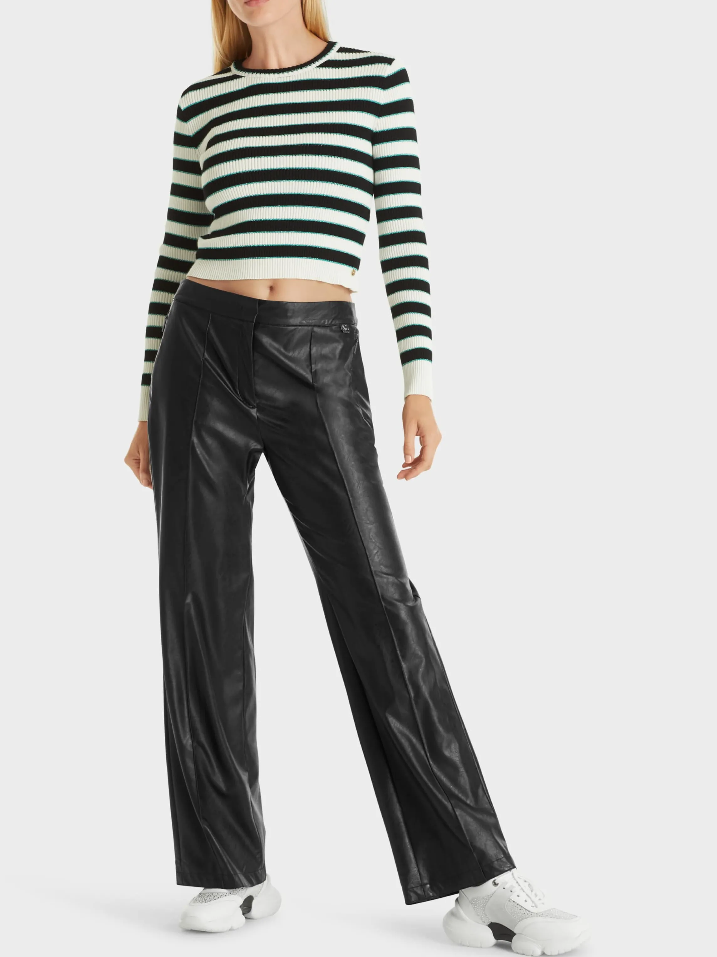 Clearance FAID PANTS IN FUN LEATHER Pants