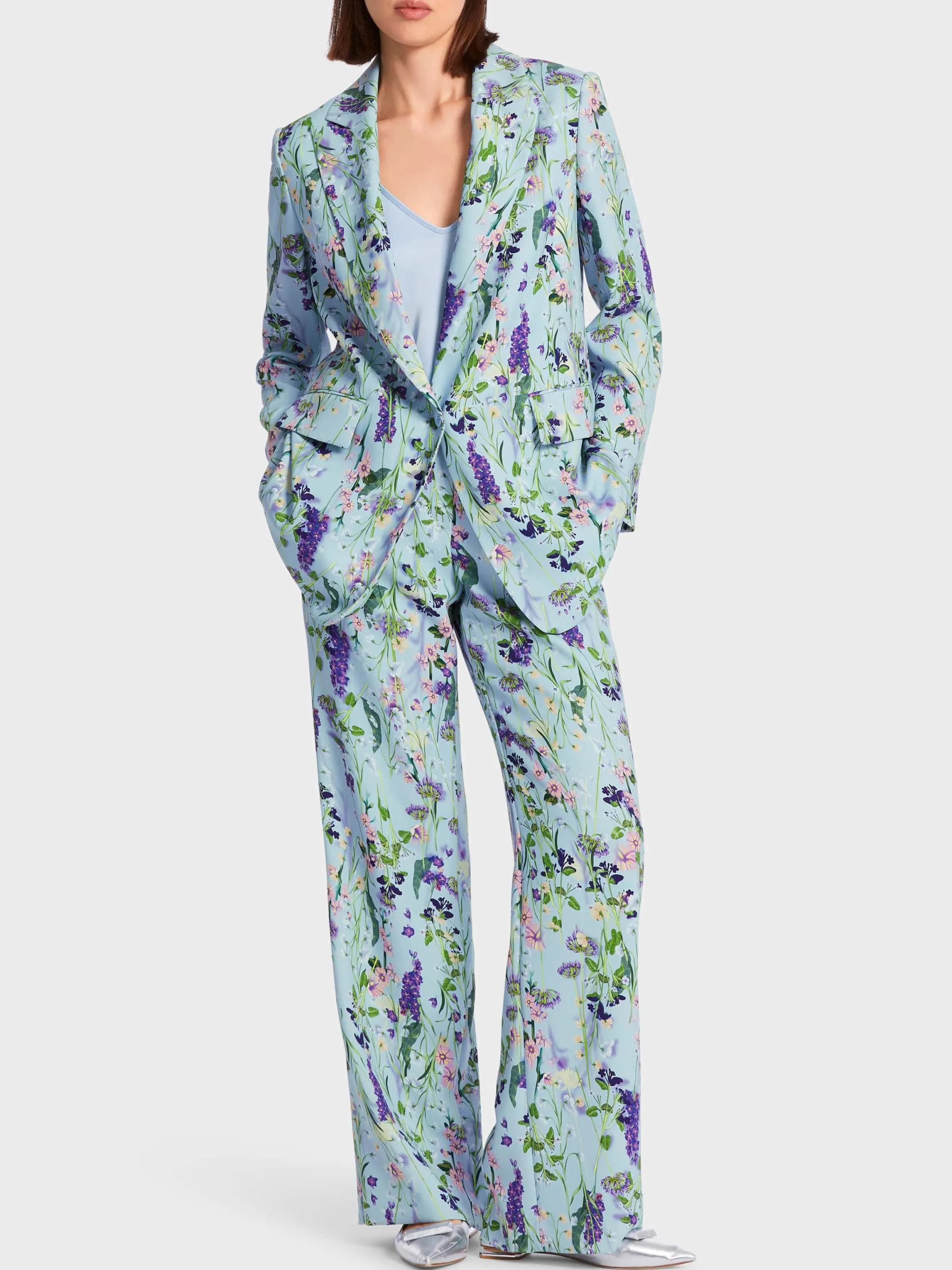 Flash Sale FLORAL PRINTED BLAZER Blazer | Pantsuits