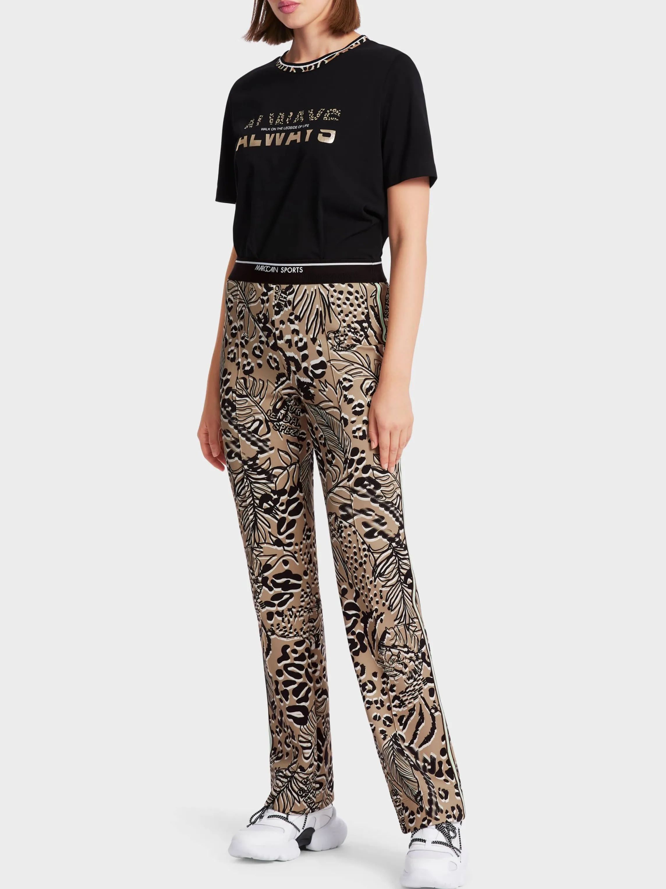 Online FOSHAN PANTS WITH ALL-OVER PRINT Pants