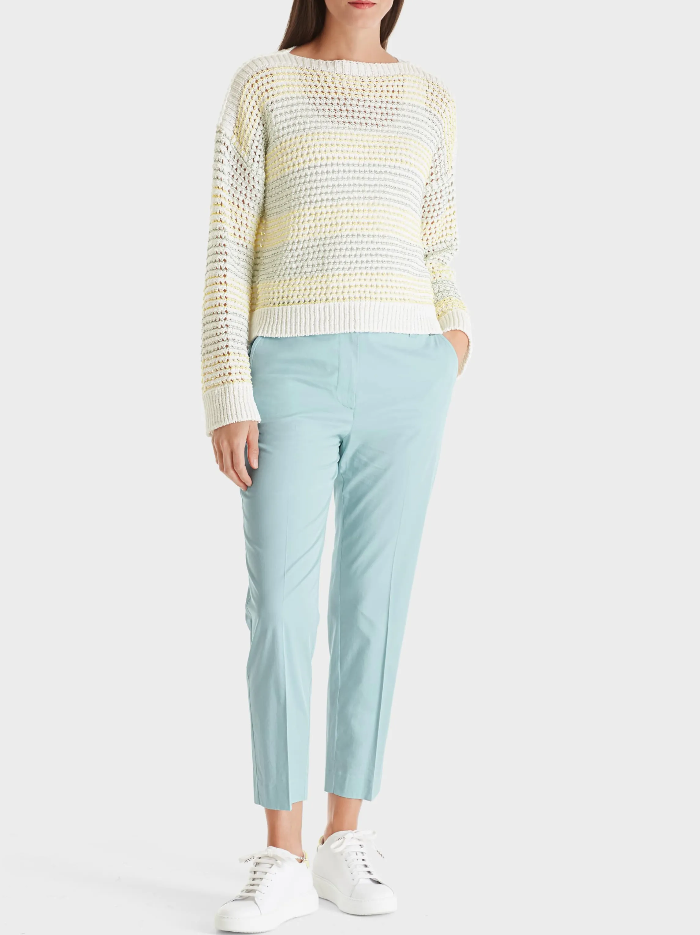 Outlet FRANCA MODEL IN LIGHT COTTON Pants