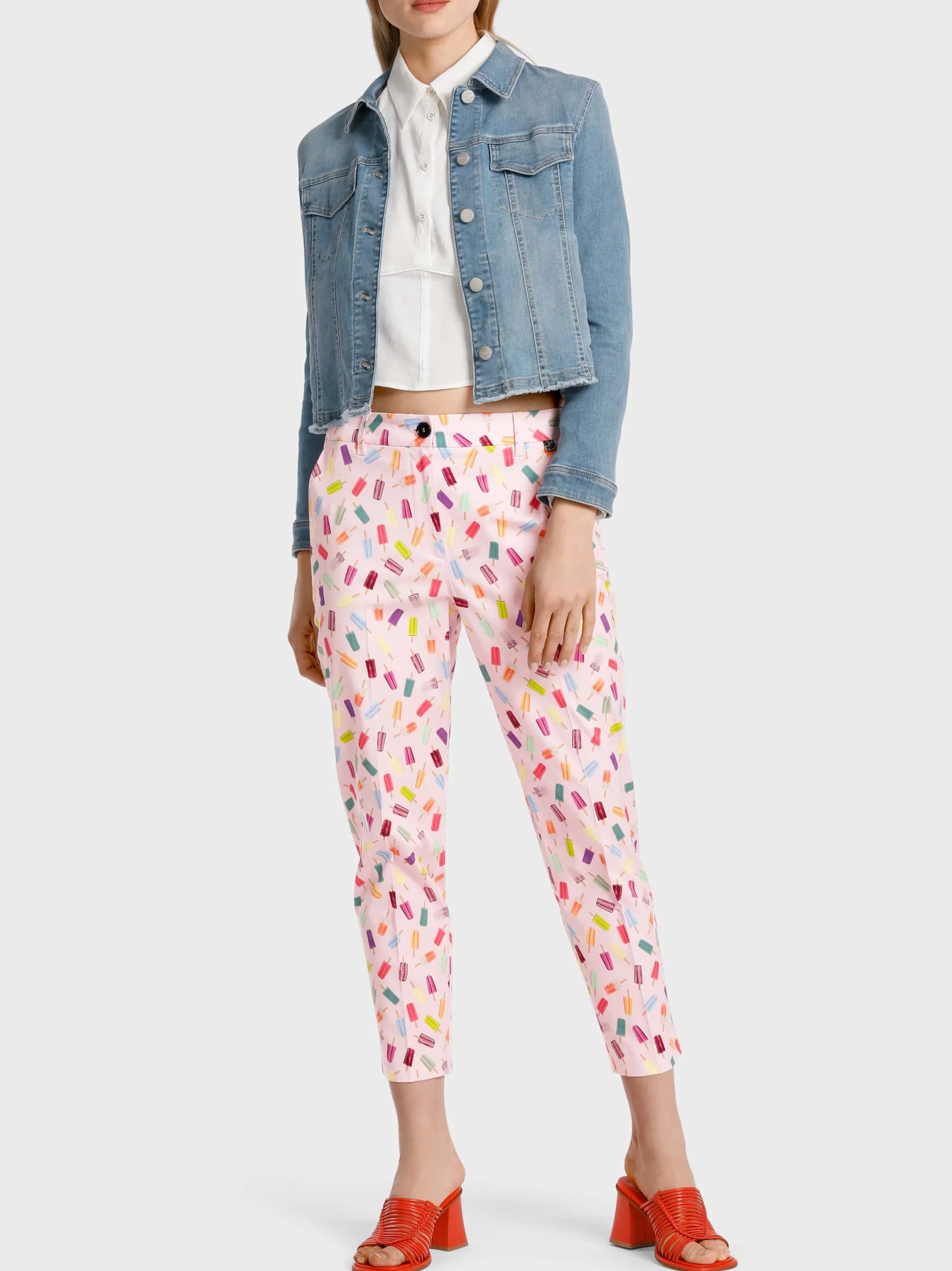 New FRANCA MODEL WITH ICE LOLLY MOTIF Pants