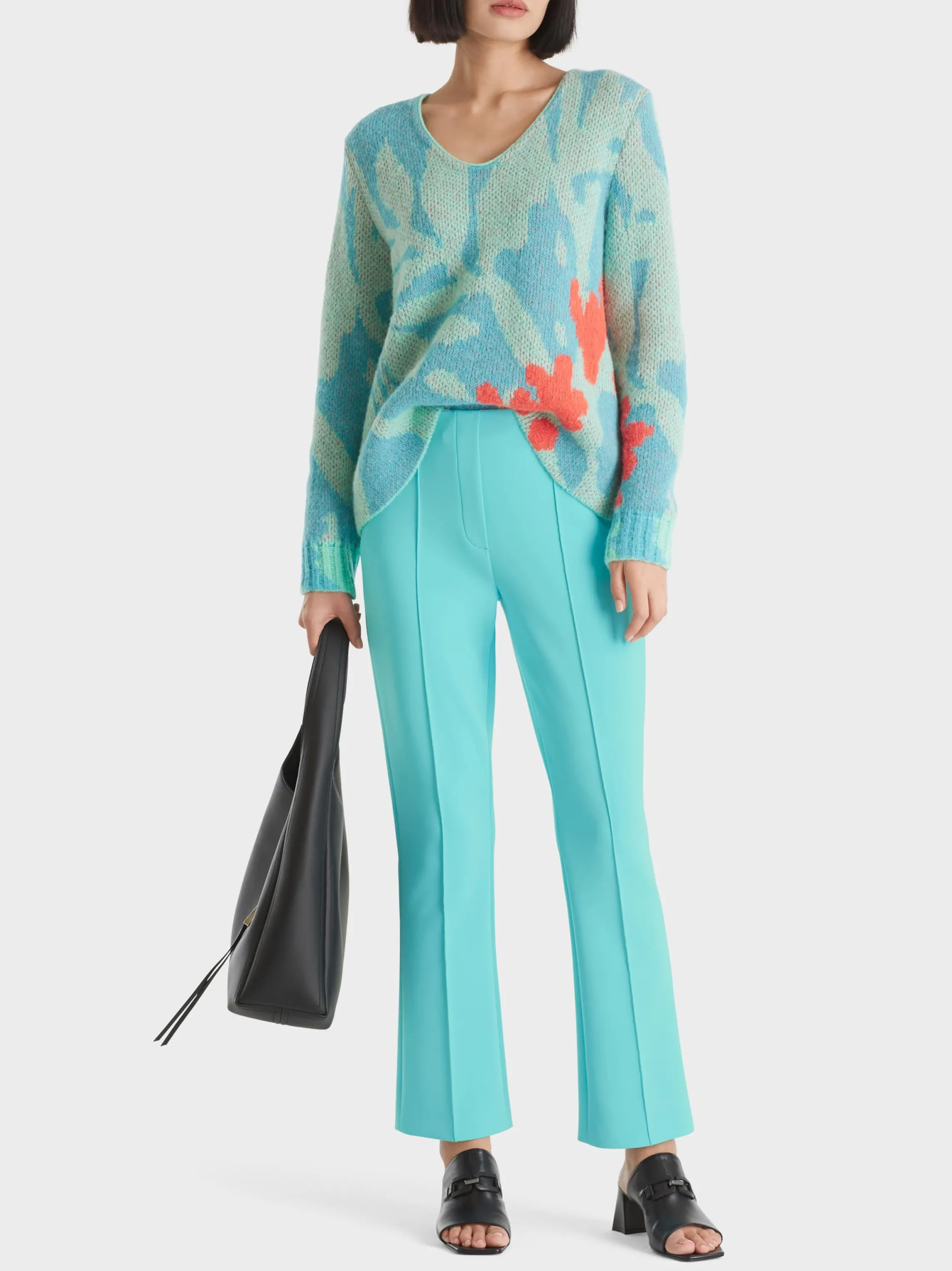 Outlet FREDERICA TROUSERS IN SCUBA JERSEY Pants