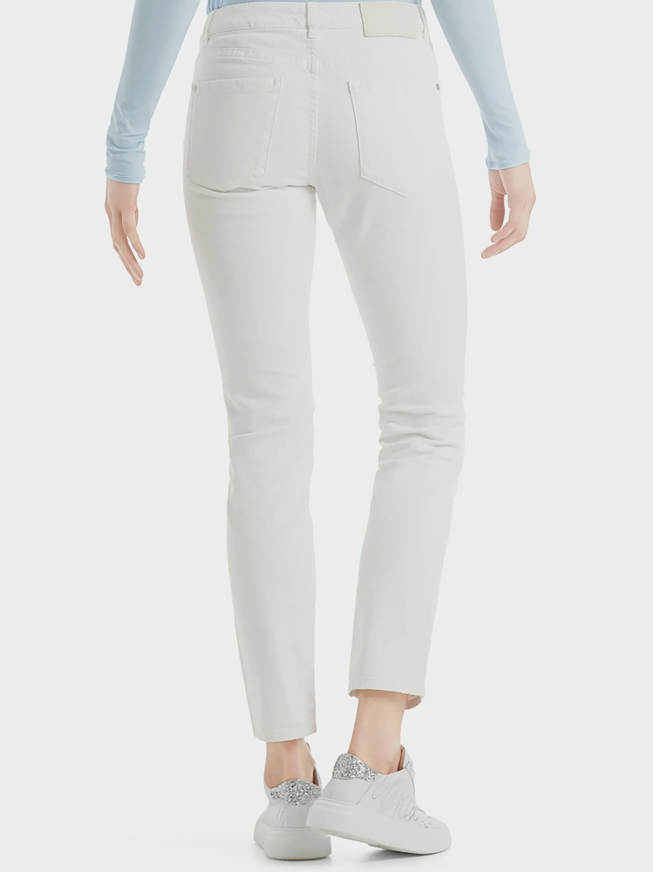 New JEANS WITH LIGHT-COLOURED SEAMS Jeans