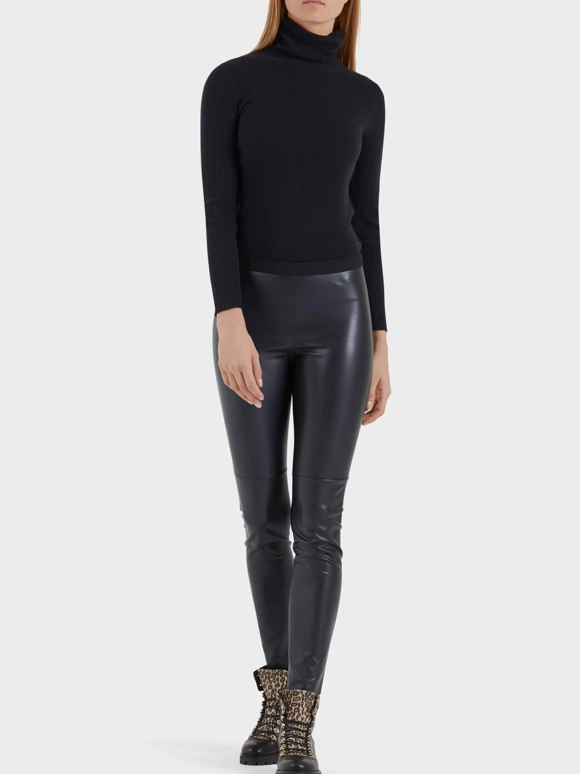 Store LEGGINGS IN ARTIFICIAL LEATHER Pants