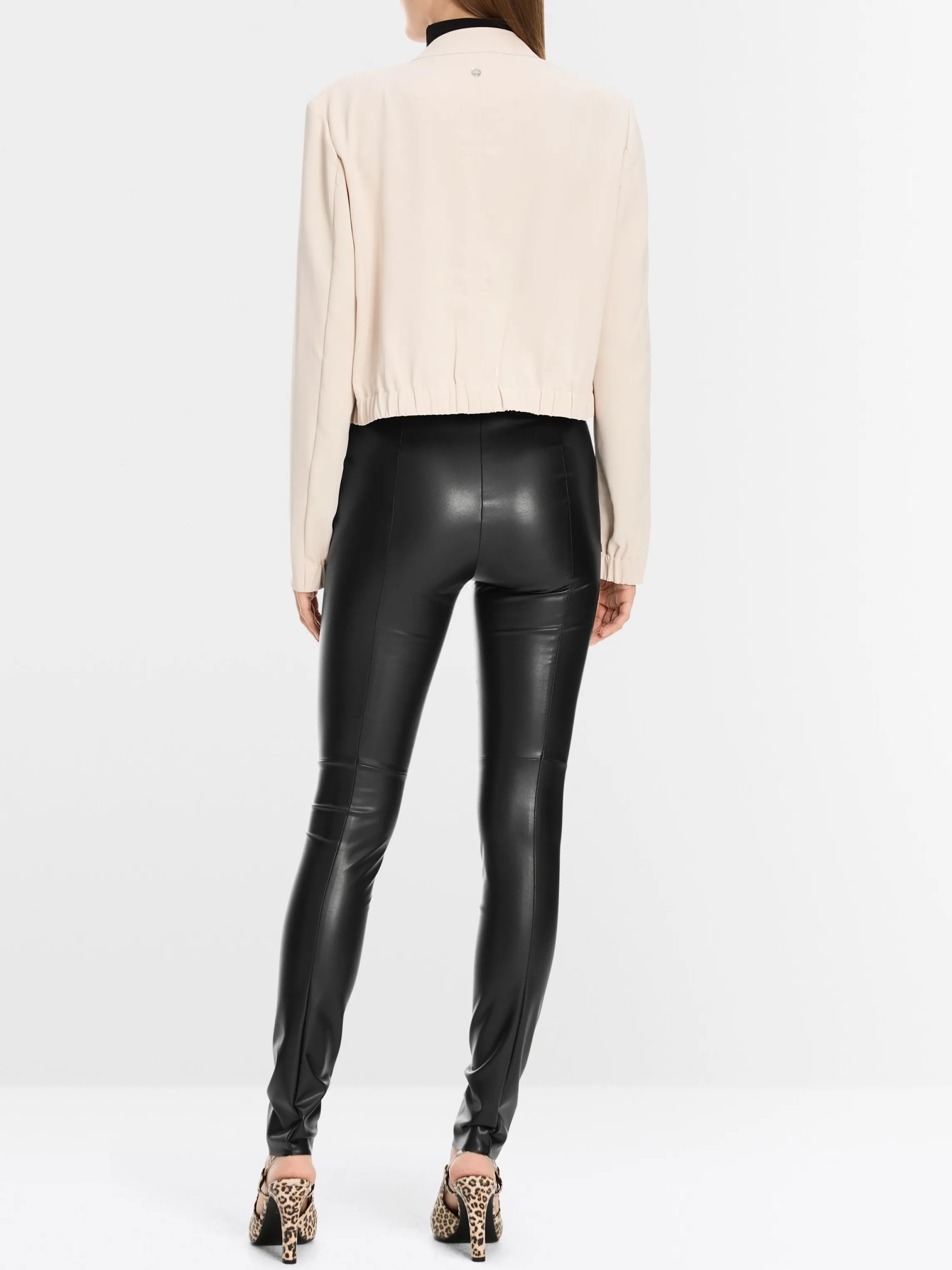 Discount LEGGINGS IN ARTIFICIAL LEATHER Pants