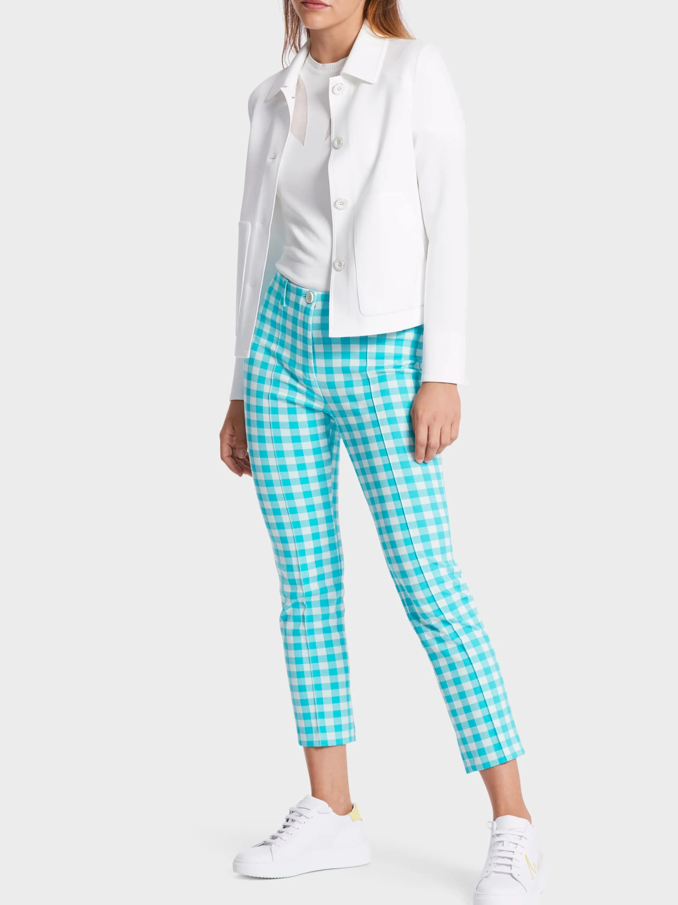 Outlet MODEL SYDNEY PLAID Pants