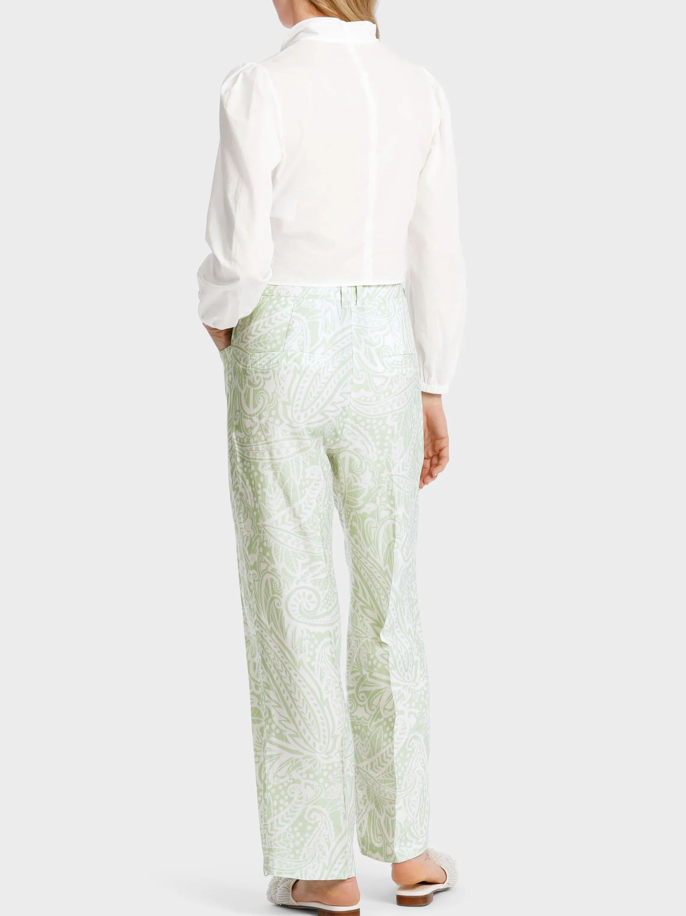 Hot MODEL WASCO - PAISLEY PATTERN PANTS Pants