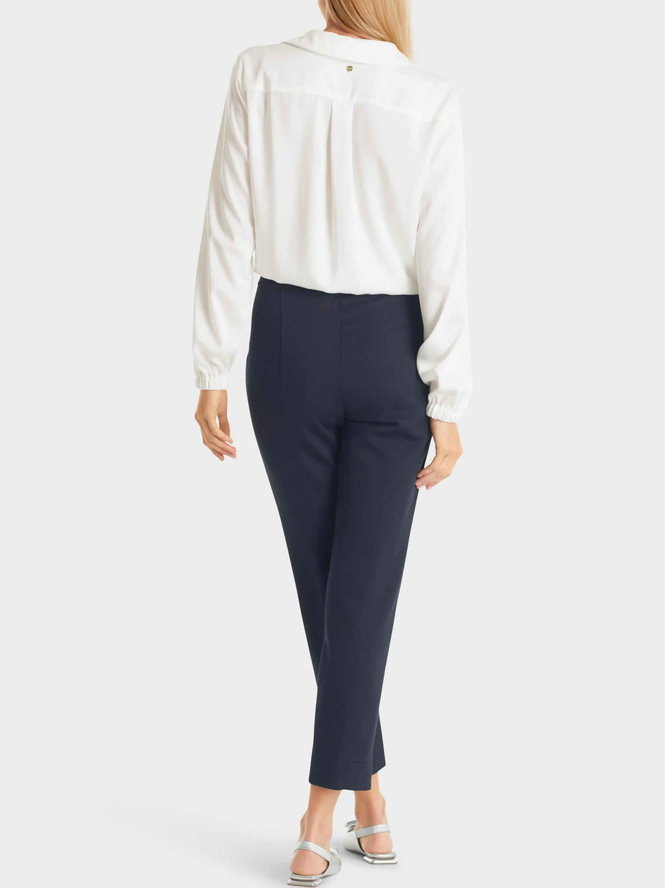 Cheap NARROW 7/8-LENGTH SPLIT PANTS Pants