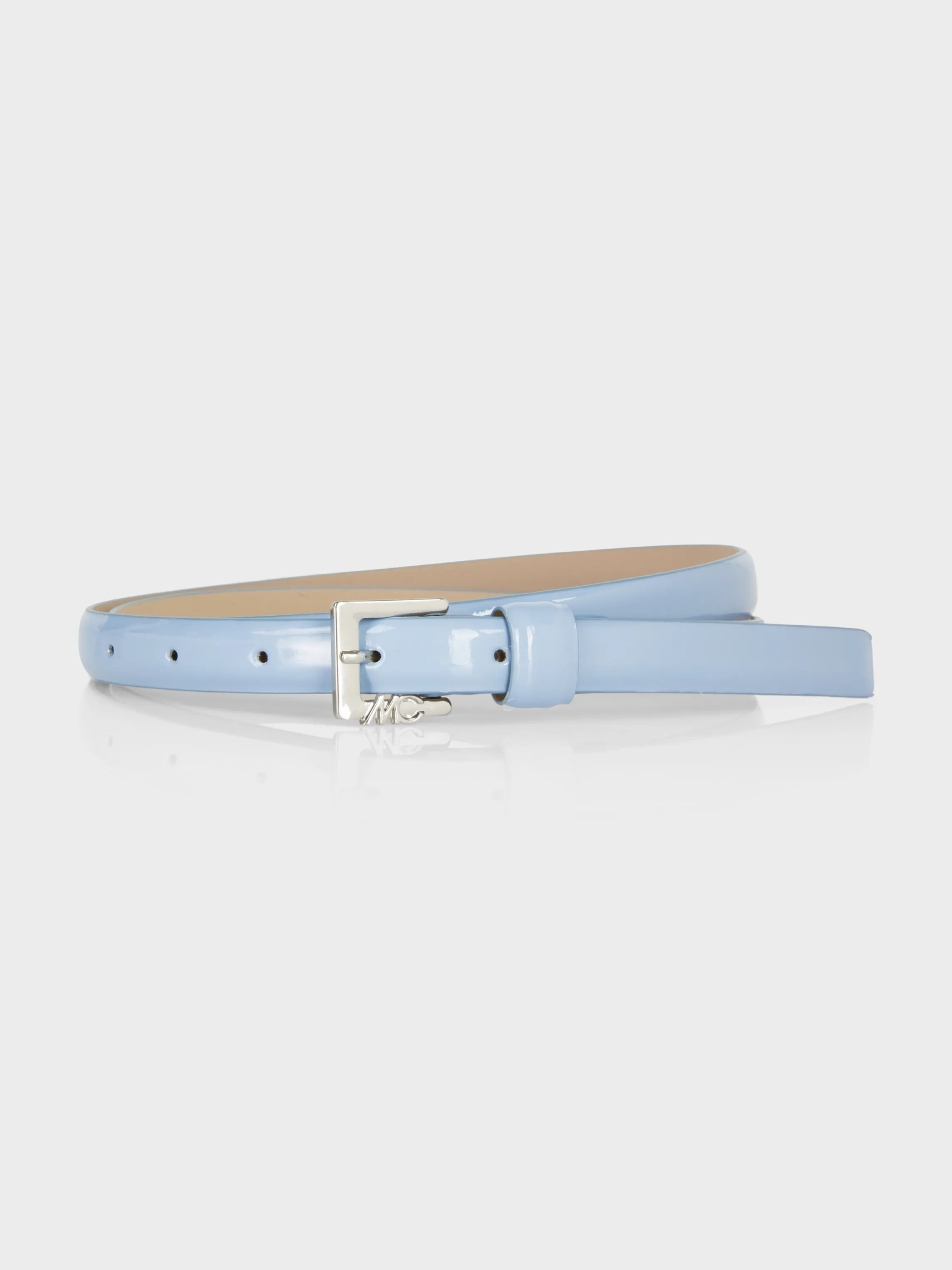 Online NARROW PATENT BELT WITH DELICATE BUCKLE Accessoires