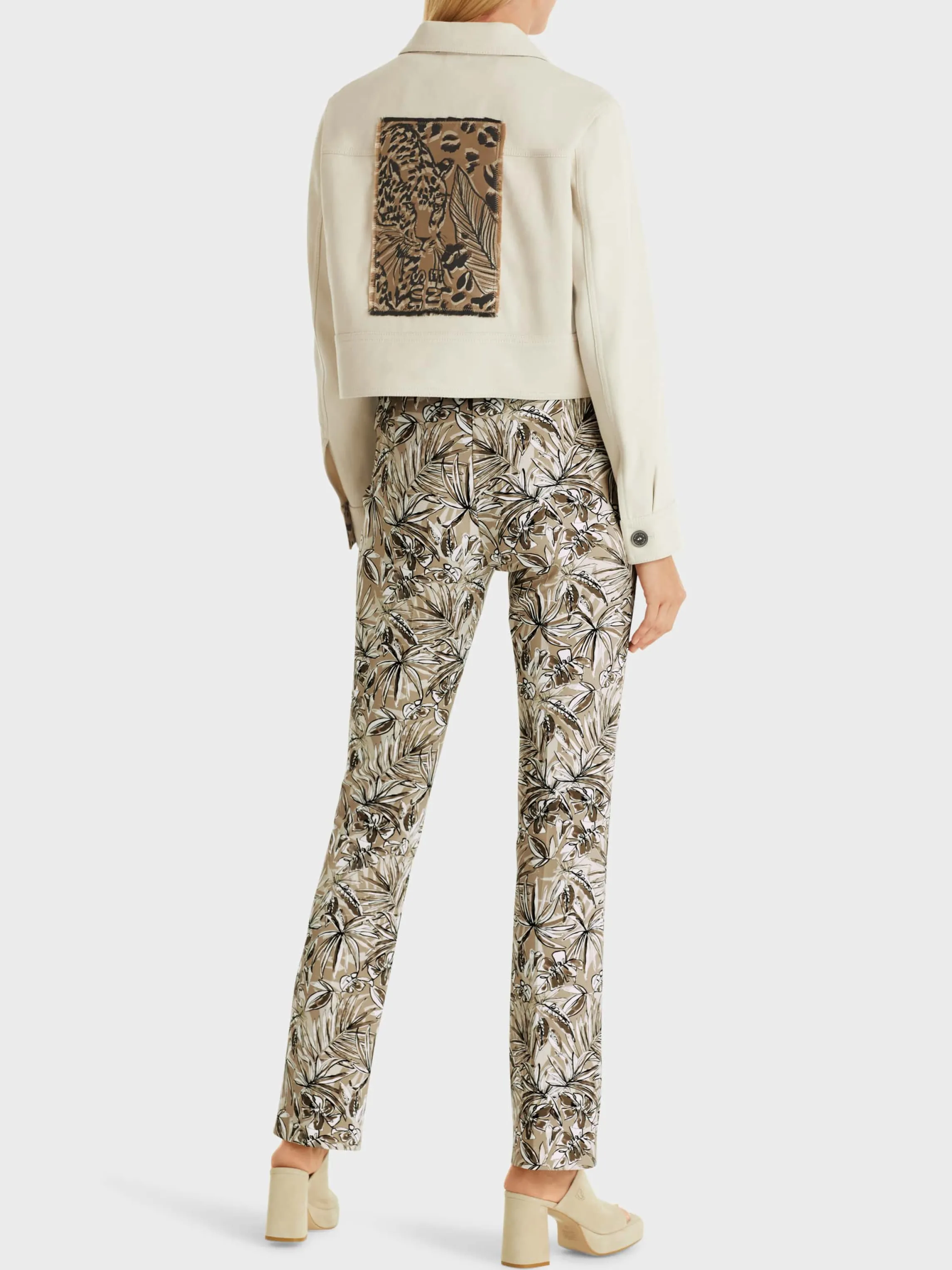 Clearance PANTS FREDERICA - WITH FLORAL PRINT Pants