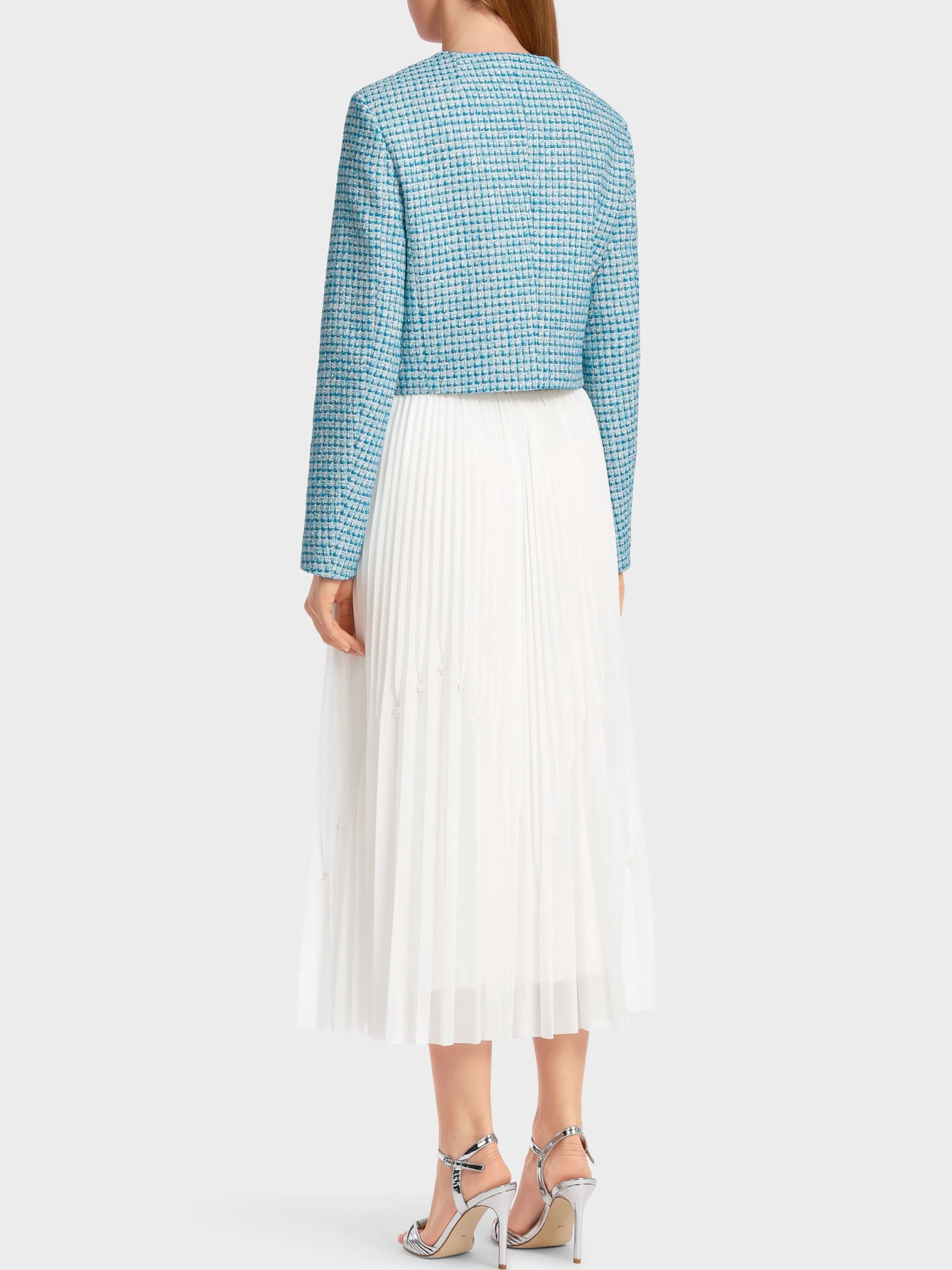 Discount PLEATED SKIRT WITH BEADS Skirts