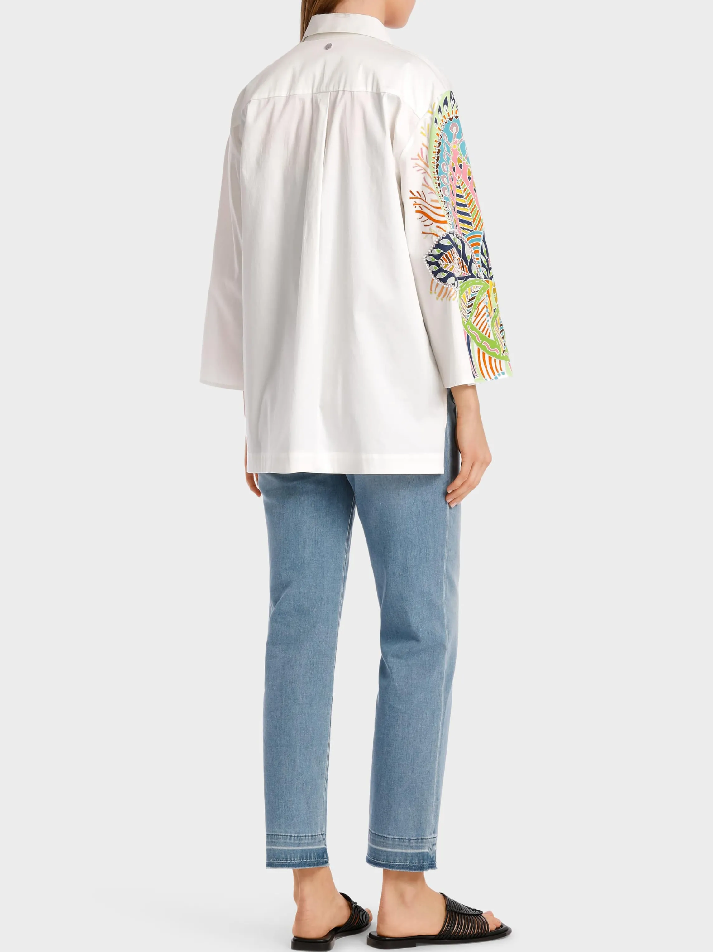 Shop PRINTED A-LINE SHIRT BLOUSE Blouses & Tunics