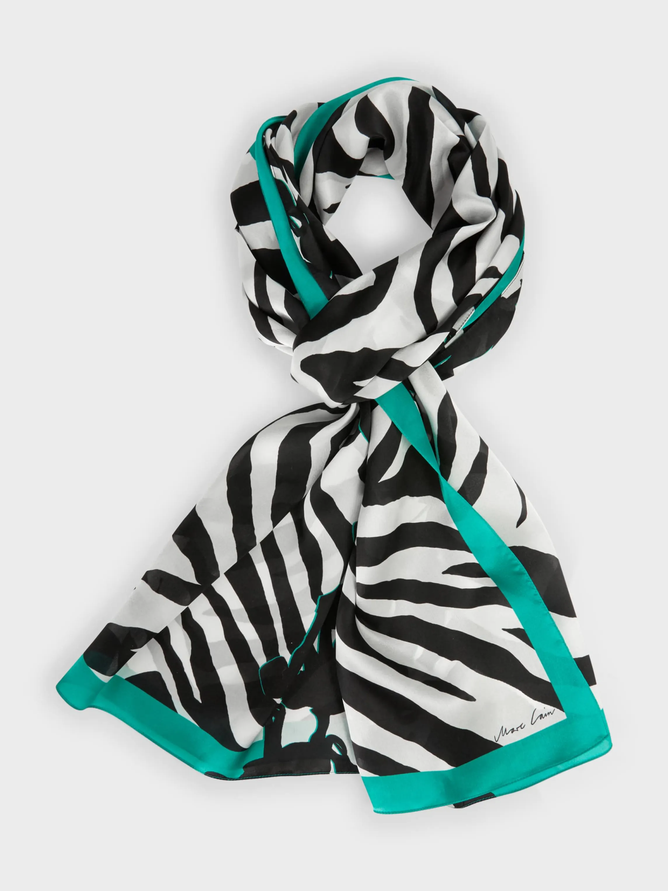 Online PRINTED SILK SCARF Accessoires