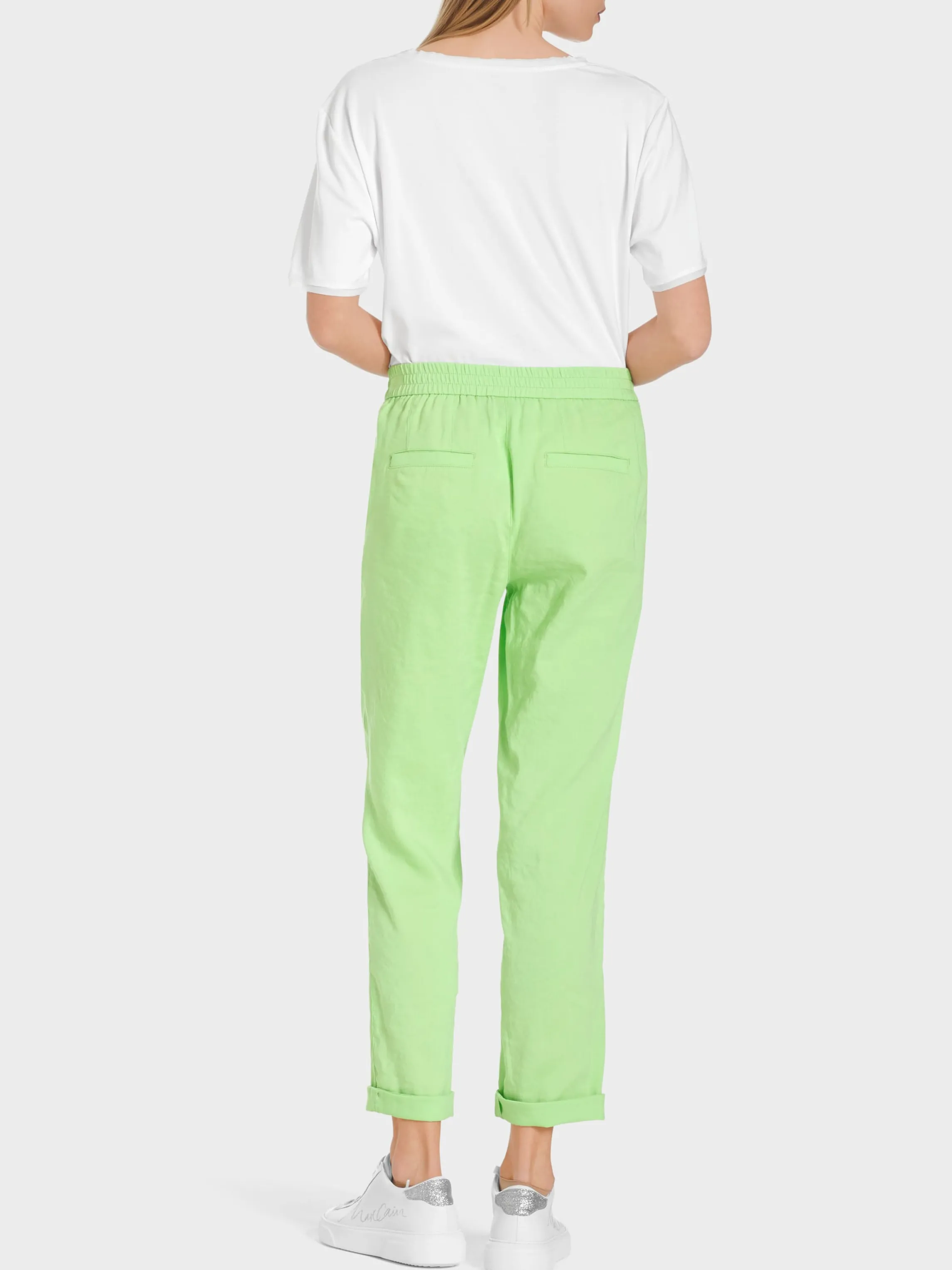 Shop ROANNE MODEL WITH RELAXED FIT Pants