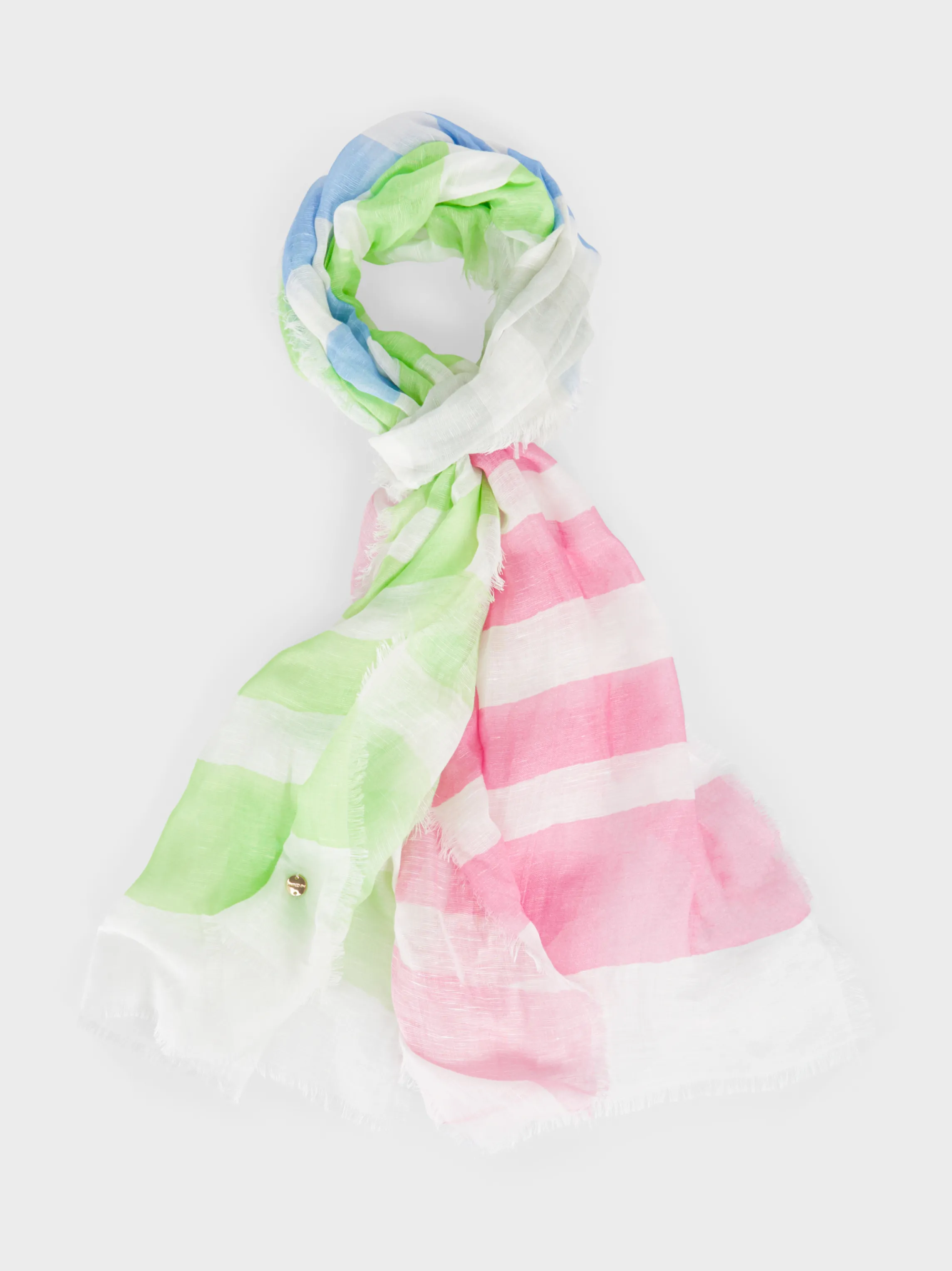 Best Sale SCARF WITH HORIZONTAL STRIPES Accessoires