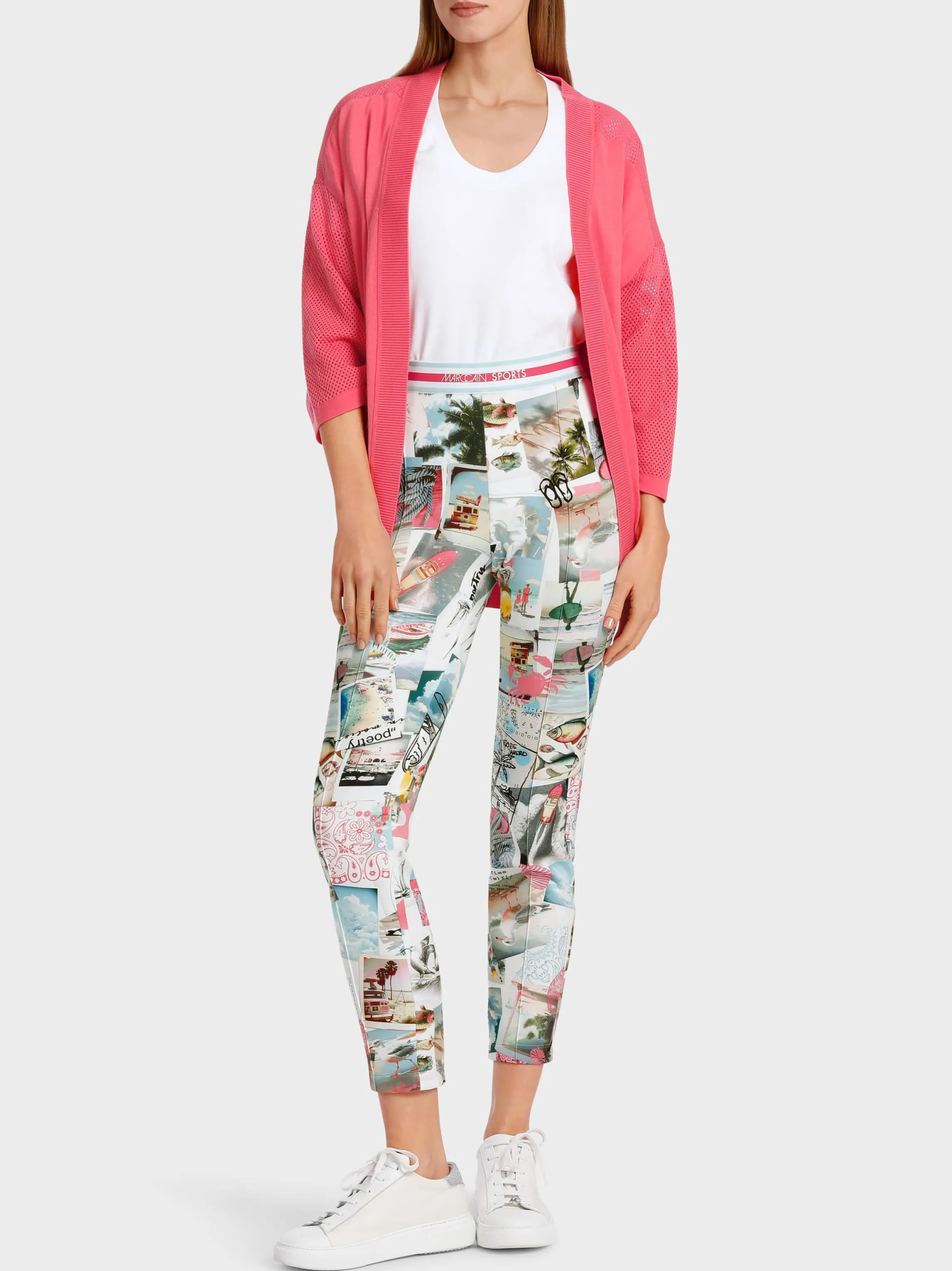 Hot SCUBA MODEL SOFIA WITH POSTCARD PRINT Pants | Pantsuits