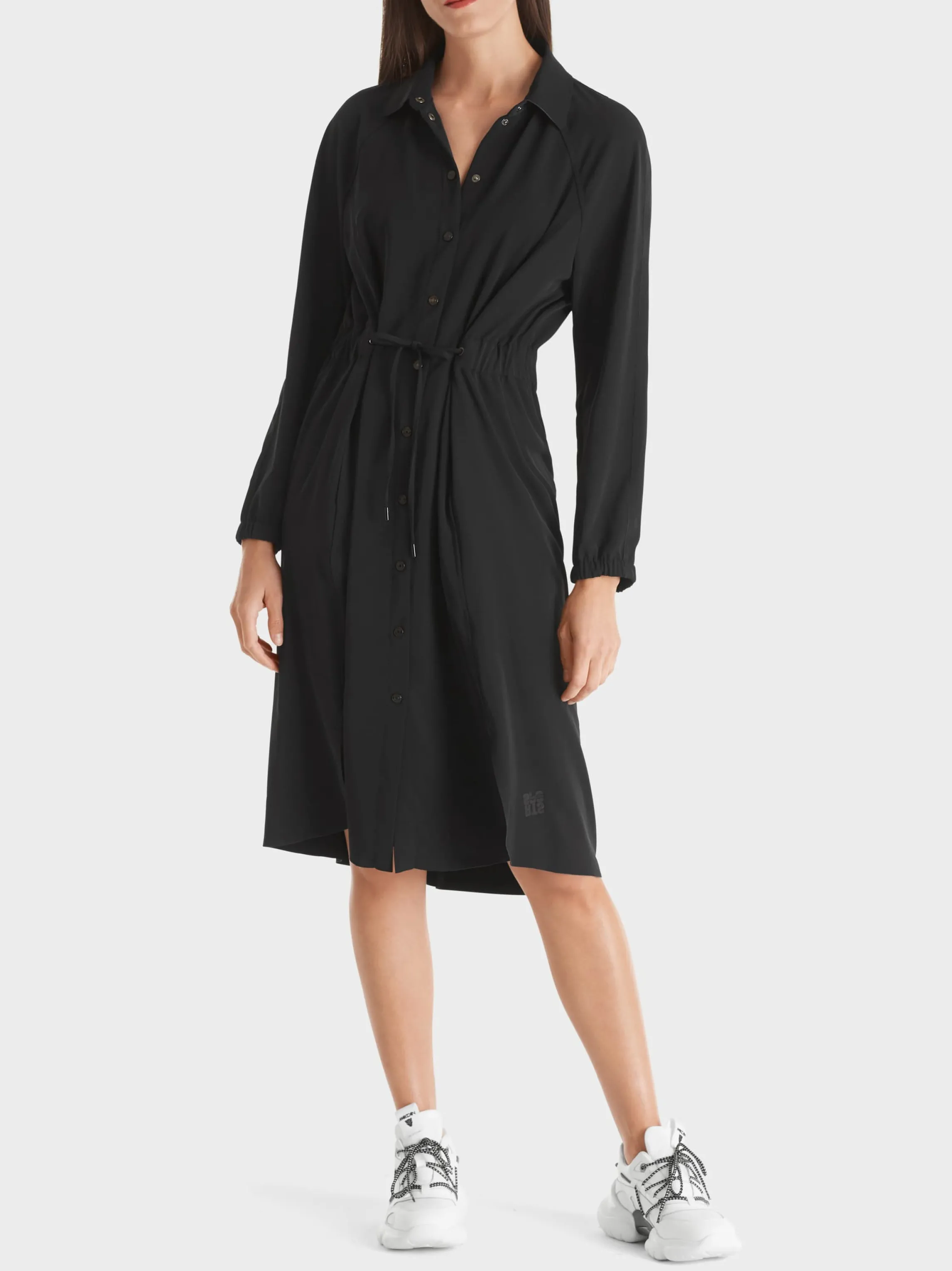 Outlet SHIRT BLOUSE DRESS WITH RAGLAN Dresses