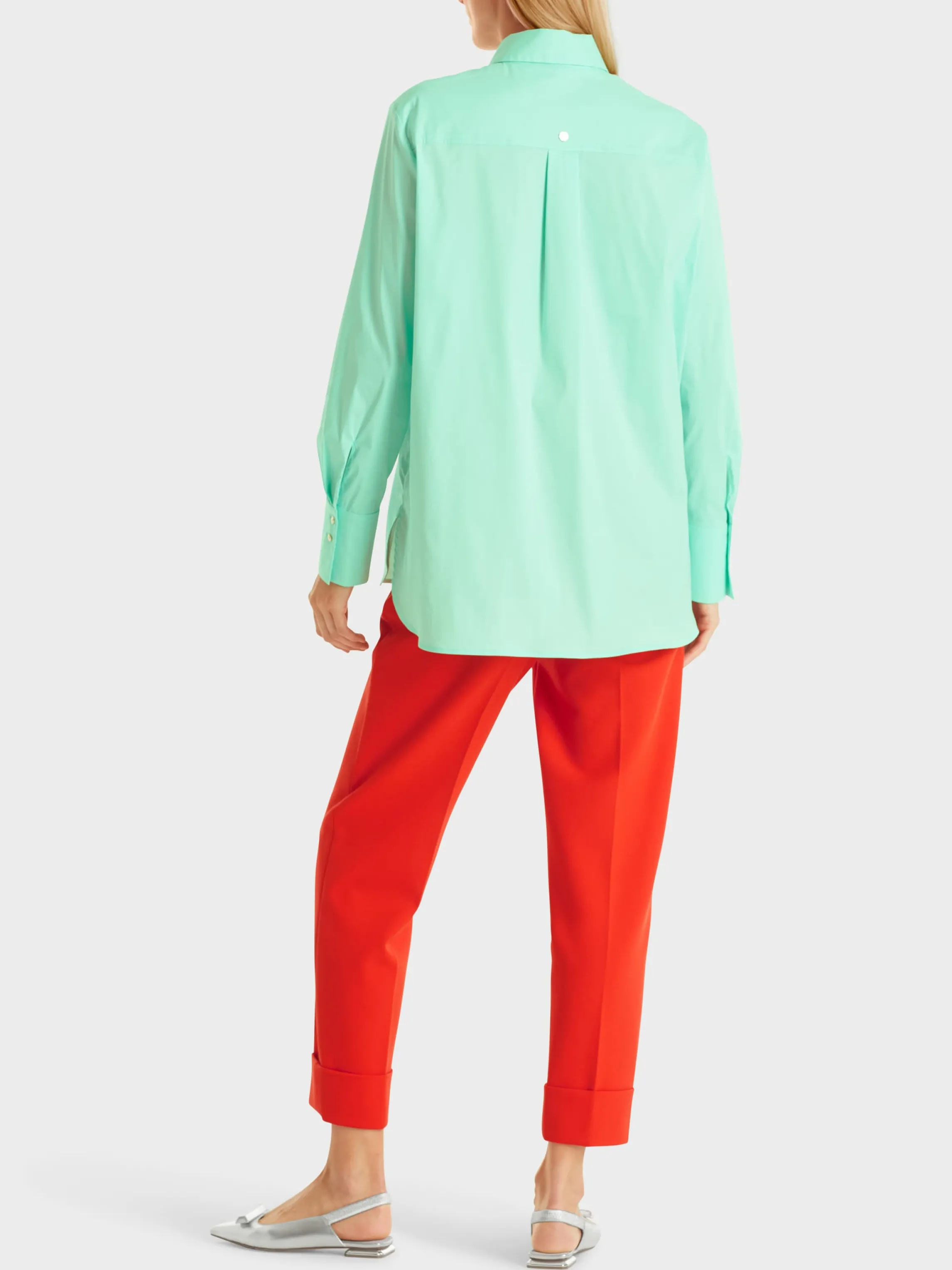 Sale SHIRT BLOUSE WITH EXTENDED BACK Blouses & Tunics