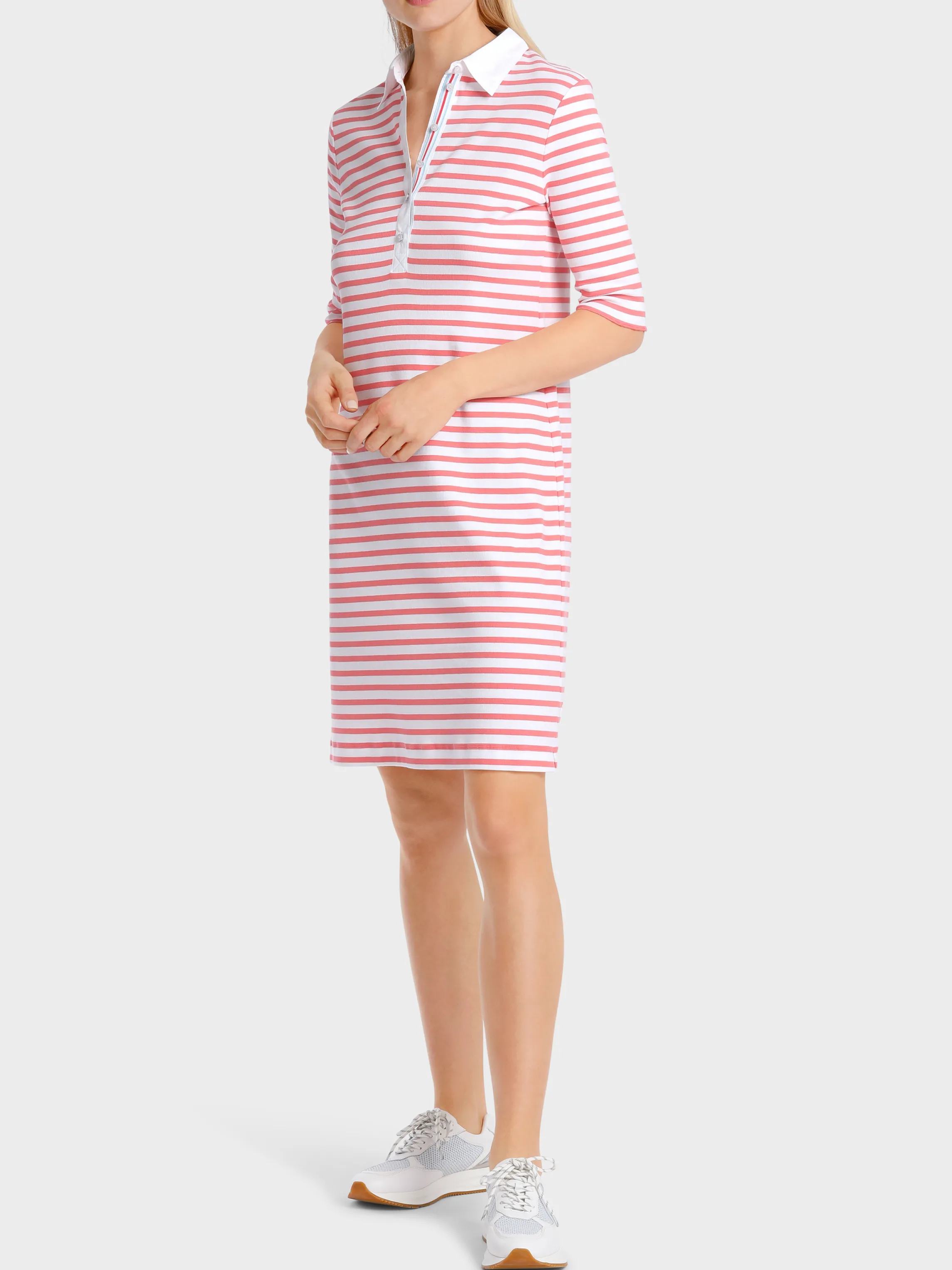 Discount SPORTY STRIPED DRESS Dresses