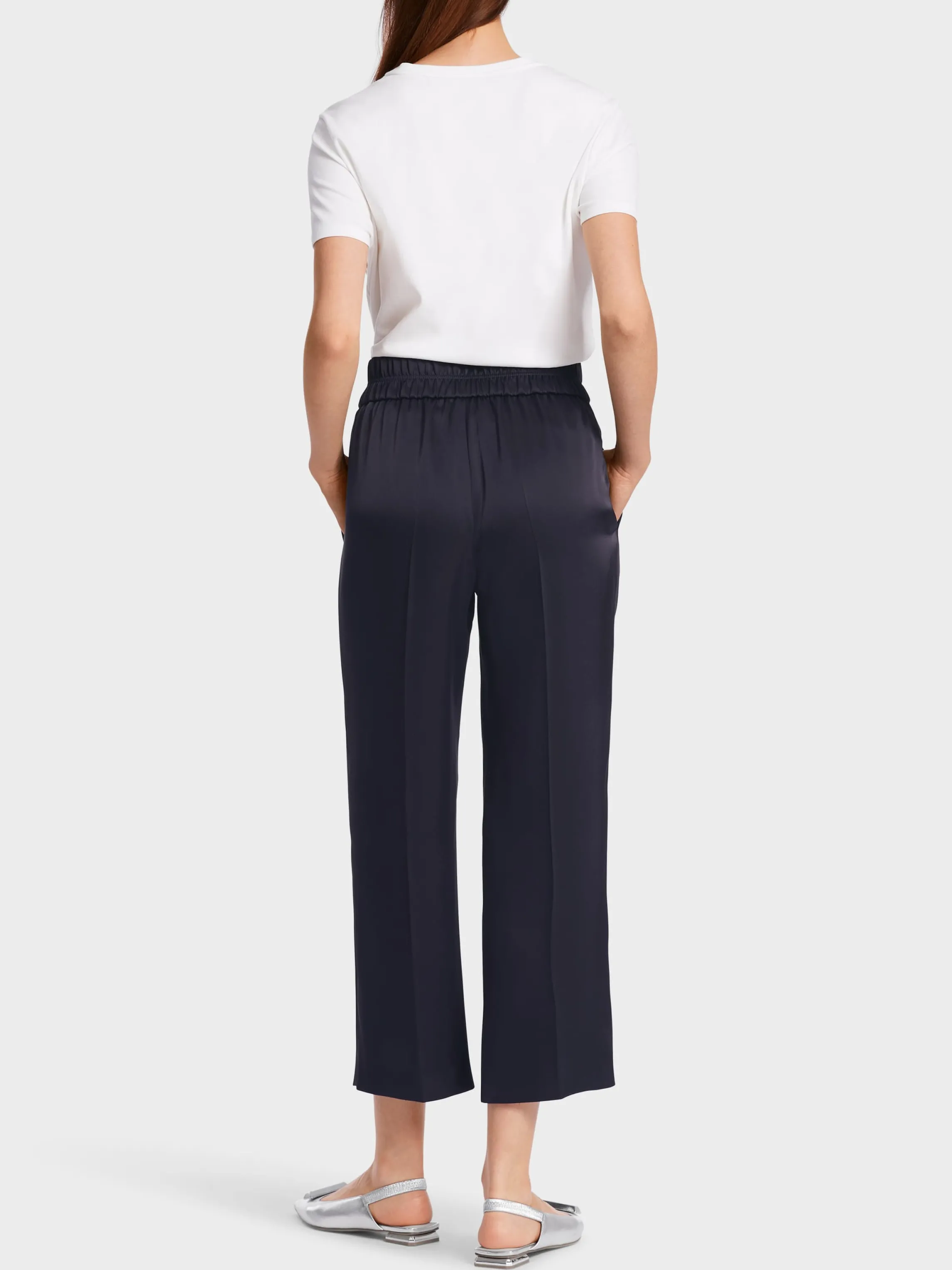 Fashion WASHINGTON PANTS WITH STRIKING WAISTBAND Pants