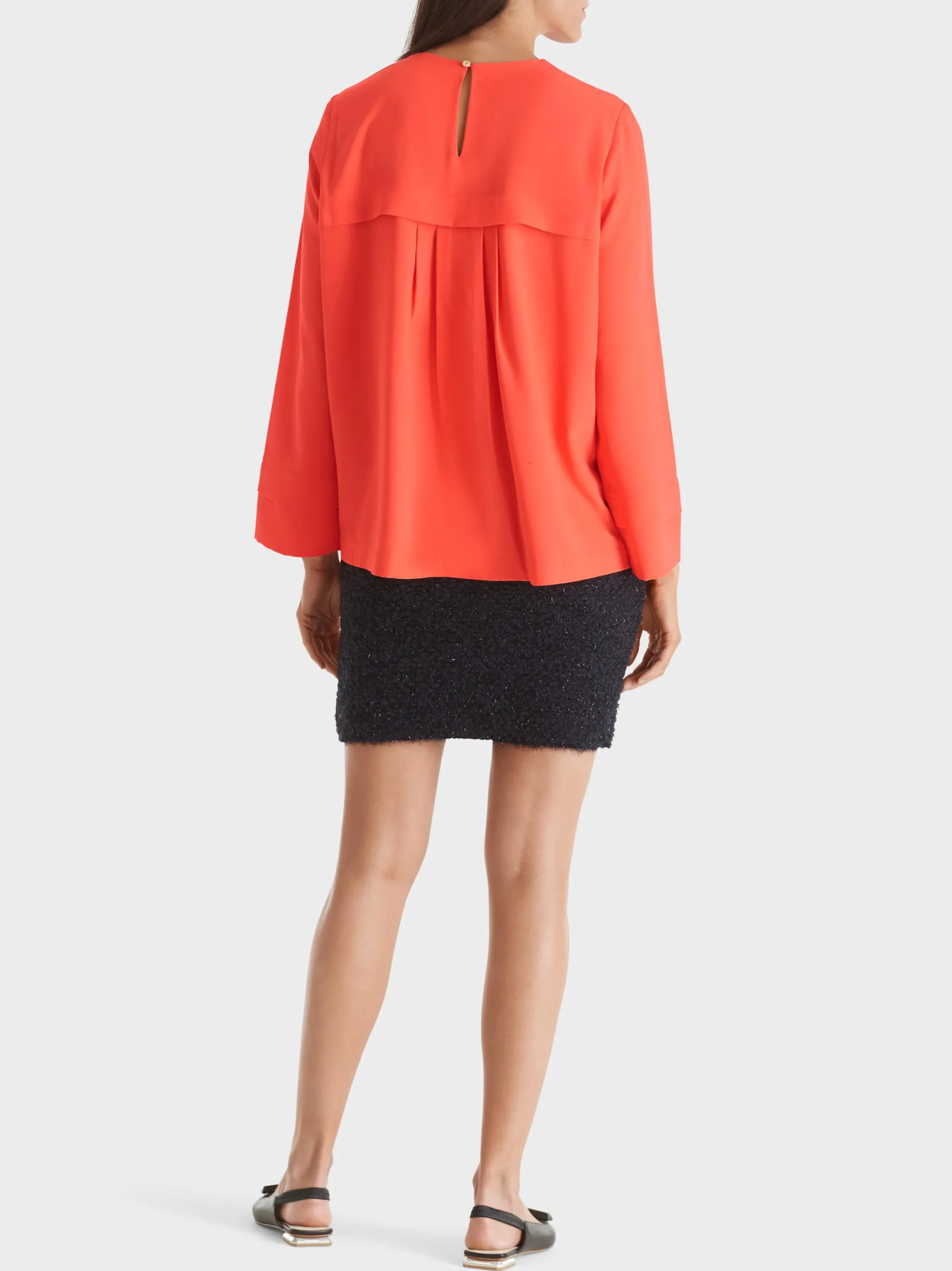 Cheap WIDE BLOUSE WITH NECK FASTENER Blouses & Tunics